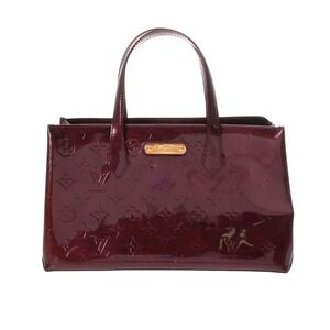 Louis Vuitton Monogram Vernis Wilshire Rouge Fauvist Purple Handbag